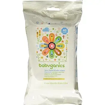 Babyganics Face, Hand & Baby Wipes