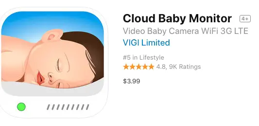 Apple Monitor de Bebé